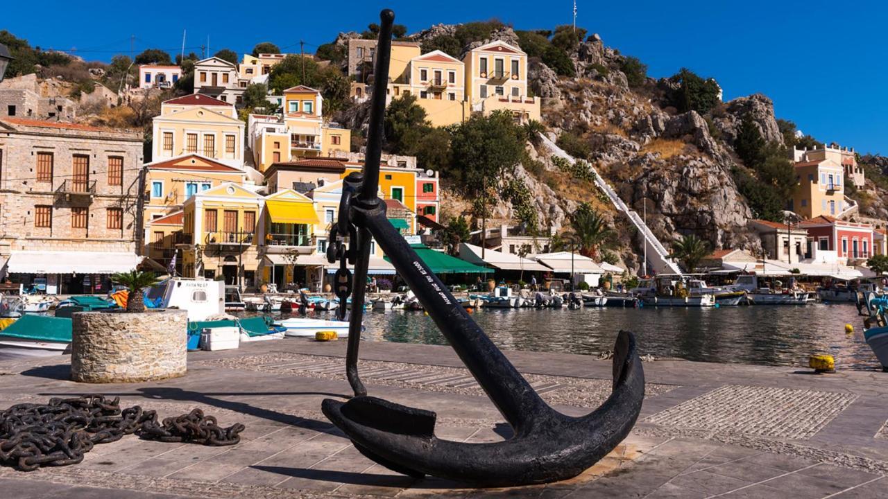 Maravelia'S Rooms Symi Exteriör bild